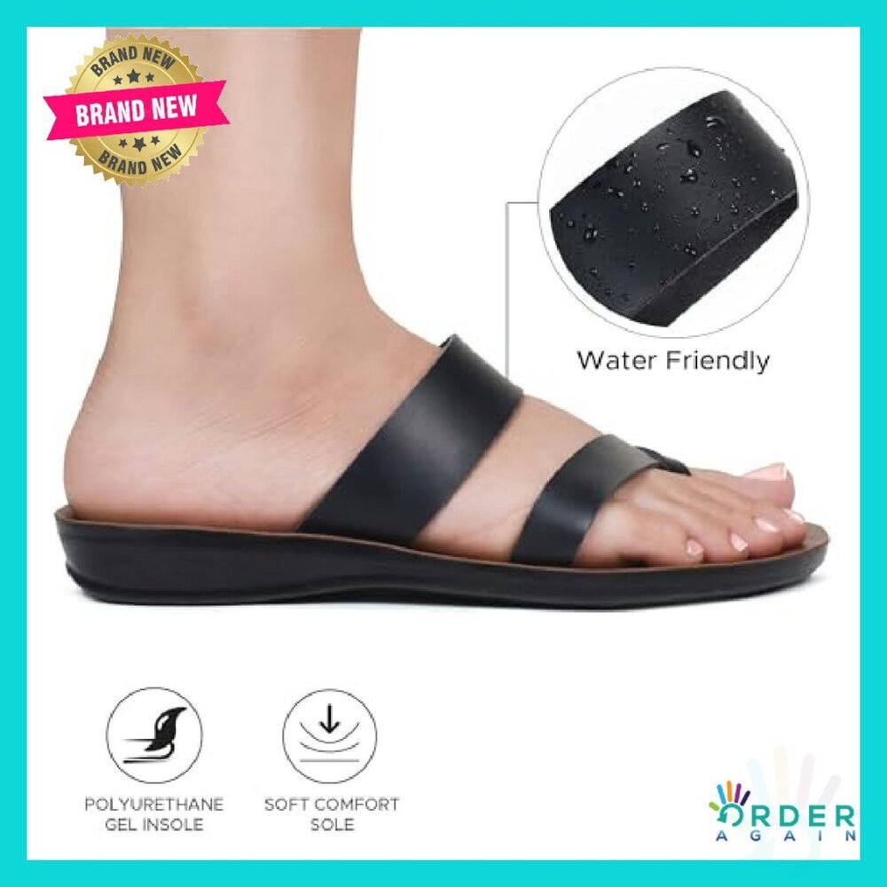 Arch Support Slides Slip On Comfort Orthopedic Summer Yoga Walking Sandals - Picture 5 of 6